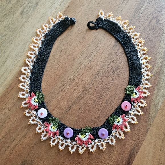 Handmade Oya Necklace - Picture 1 of 6